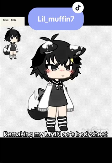 Remaking My MAIN OC's Bodysheet: Free Requests Open