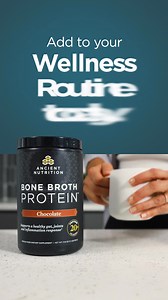  Every culture in the world uses some form of bone broth for gut and joint health. But who has time to make it? With our easy-to-mix, delicious powder, you don’t have to. Add it to smoothies, nut milk, baked goods and more. | Ancient Nutrition | Facebook