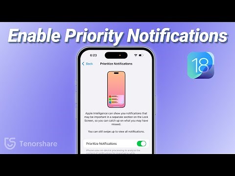 How to Enable Priority Notifications on iPhone | iOS 18.4 Preview 🔥