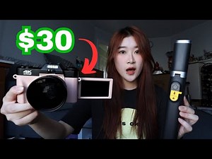 Testing The VIRAL 4k Vlog Camera From TikTok Shop! IS IT A SCAM?