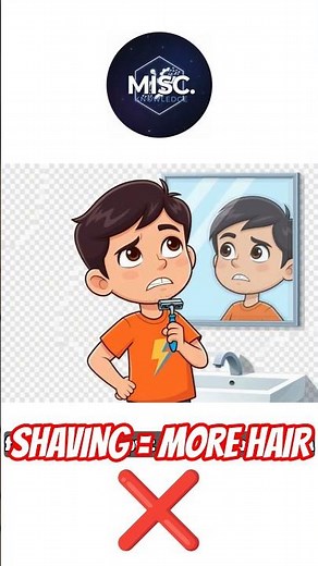 "Will Shaving Actually Make Your Hair Grow Back Thicker?" #myths #science #biology