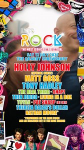 This summer I will be at Let's Rock Shrewsbury, can't wait to see you there, where we can celebrate the 80s together. Tone xx' | Tony Hadley
