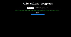 File Upload with Progress Bar HTML CSS & JavaScript