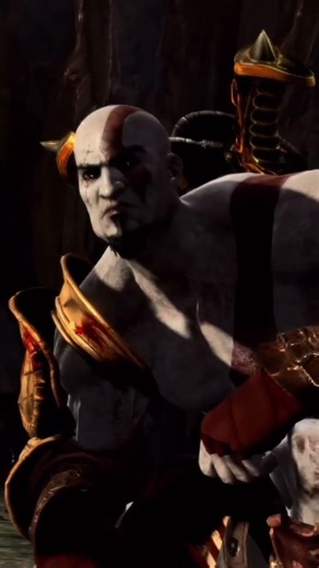 Brutal Combat & Descent: Kratos Awakens in a Dark Abyss! #shorts