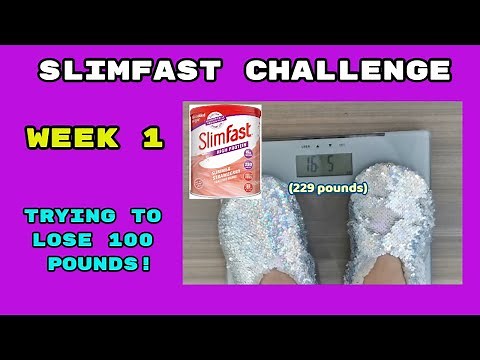 Slimfast 321 Weight Loss Challenge with Results!