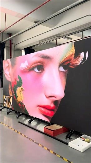 Ace Led Poster seamless splicing of multiple large screens #ledposter #commercialav #ledvideowall