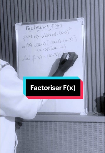 Cours de Maths @Comment factoriser une expression #coursdemarhs #maths #math #algebra #brevet #3eme #college #lycee #bac #bac #ecole #revision #etudes #france #viral_video #canada🇨🇦 #senegalaise_tik_tok #africa #professional #backbenchersonflipkart #trendingvideo #loveyou #examen #concours #prepa #