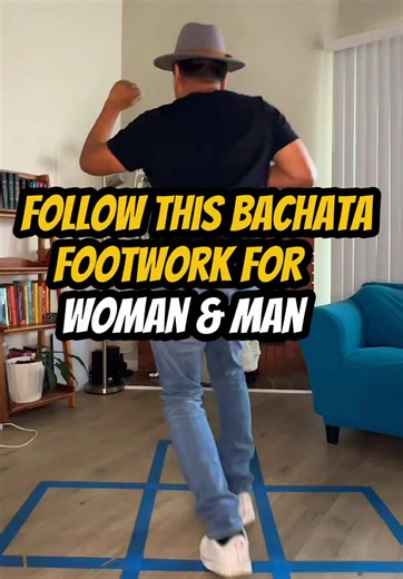 Bachata footwork tutorial: step-by-step bachata footwork