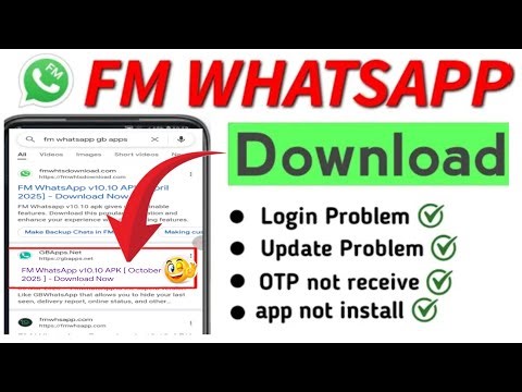 Download FM Whatsapp New Update | FM Whatsapp New Version Download Kare | FM Whatsapp Latest Version