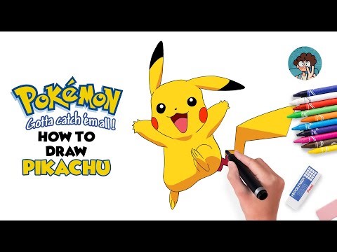 How to draw Pikachu Easy and Fast I Pokémon