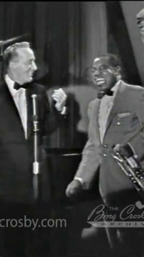 Remembering the great @ArmstrongHouse today with Bing & Louis's 1957 performance of "Now You Has Jazz"