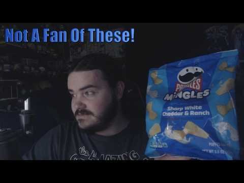 Pringles Mingles Sharp White Cheddar & Ranch Taste Reaction/Review Not A Fan Of These!
