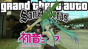 GTA San Andreas Play as Hatsune Miku Mod - GTAinside.com