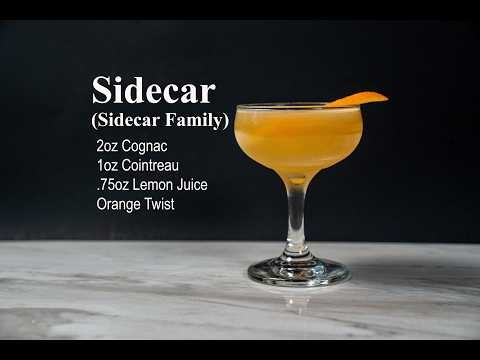 How The Sidecar Cocktail Formula Works (Cocktail Families #4)