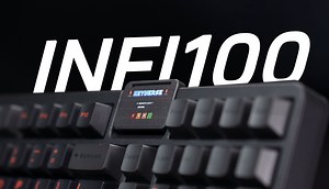 千元内98配列铝合金成品键盘首选-infi100