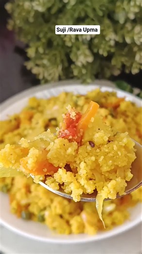Suji /Rava Upma | Breakfast Recipe #semolina #upma #suji #upmarecipe #short #breakfast #cooking