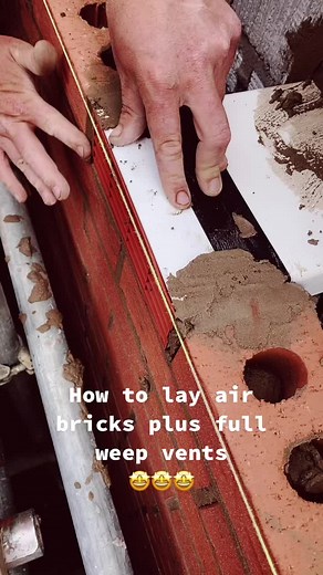 Step-by-Step Guide: Laying Air Bricks & Weep Vents