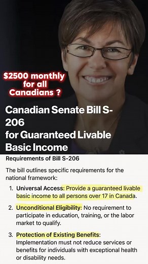 1.1K views · 806 reactions | Guaranteed Livable Basic Income Bill S-206 #canada #punjabi #internationalstudents #pgwp #workpermit #lifeincanada #punjabiincanada #ontario #alberta #britishcolumbia #saskatchewan #manitoba #winnipeg #viral #trending #tusharuplifts #moga #ludhiana #jalandhar #bathinda #sangrur #reelsinstagram #canadaimmigration #studyvisa | Tushar Uplifts | Facebook