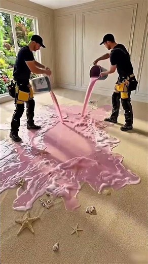 This Room Turned Into a Sea Fantasy… Wait for It 😳🌊