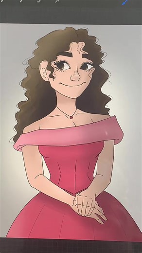 Princess Illustration in Digital Art
