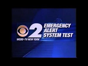 (Partial) WCBS-TV Emergency Alert System Required Weekly Test (September 22, 1997)