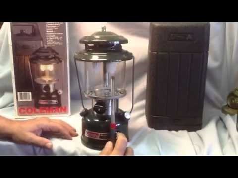How To Light Your Vintage Coleman Lantern
