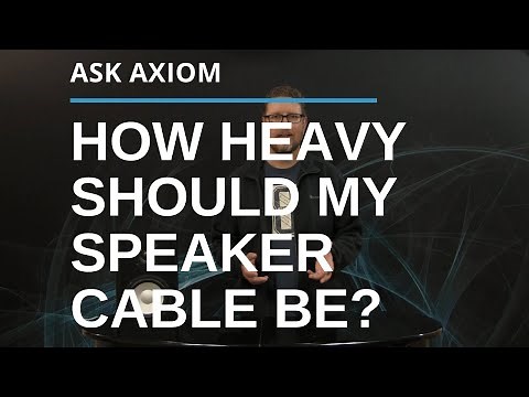 How Heavy Should My Speaker Cable Be? Your Speaker Wire Gauge Guide