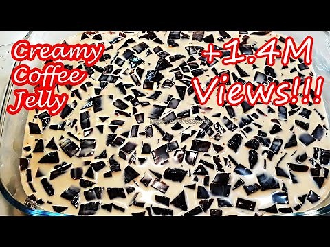 BLACK PEARL CREAMY COFFEE JELLY | COFFEE JELLY 3 WAYS | SUPER EASY!!!
