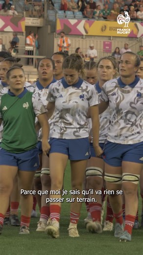 😍 Au cœur du vestiaire des Bleues ! Avant le premier match de la Coupe du Monde, vivez l’intensité des mots de Gaëlle Mignot à ses joueuses. 🎥🍿 Un moment fort à retrouver dans l’épisode 2 d’Âmes Sœurs 👉 https://www.youtube.com/watch?v=TzHMPQnkad0 #AmesSoeurs #RWC2025 | France Rugby