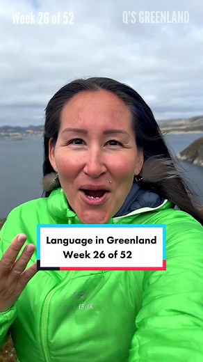 What language do we speak in Greenland? Week 26 of 52. Music: Do It, Musician: @iksonmusic #greenland #qsgreenland #language #greenlandic #danish #english #speak #kalaallisut #word #children #inuit #nature #pure #age