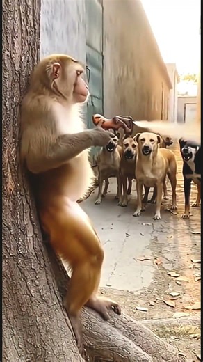 Naughty Monkey’s Fire Trick Gone Wrong 🔥🐒 | Tiny Kitty Teaches Kindness | Fun & Emotional Kids Story