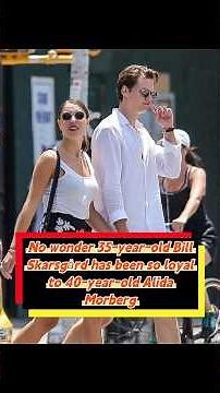 No wonder 35-year-old Bill Skarsgård has been so loyal to 40-year-old Alida Morberg