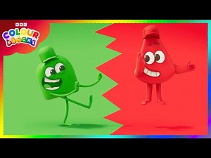 🔴 The Best of Red and Green! 🟢 | Colours for Kids | ‪@cbeebies‬‪@colourblocks‬