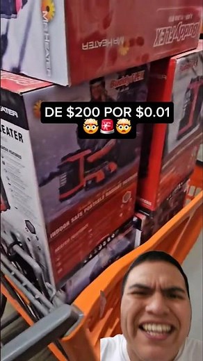 Portable heaters for $0.01 at Home Depot