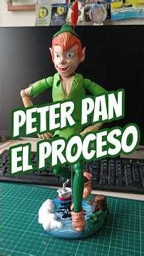 Así hice a PETER PAN de Disney Gracias por tu encargo Sara #peterpan #disney #original #hook #shorts