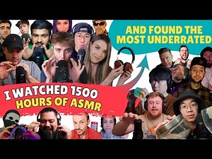 UNDERRATED ASMRtists 🏆 (1 year special)