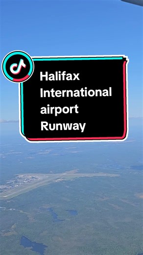 The excitement before landing at Halifax International airport when you see the runway 😀 #halifaxinternationalairport #halifaxnovascotia #halifaxns #landing #runway #landingview✈️✈️ #aircanada #perfectlanding #airportcheck #runwaylanding