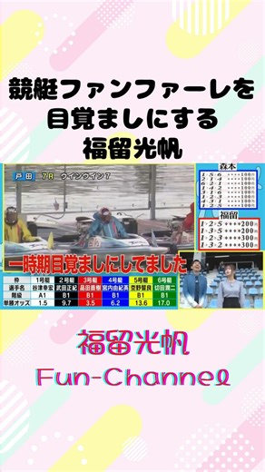 【福留光帆】競艇ファンファーレを目覚ましにする福留光帆