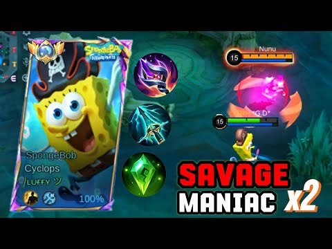 Cyclops Savage Gameplay 😈 Top Global Build -MLBB