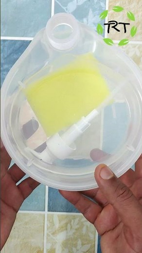 Liquid Soap Dispenser for Dishwasher with Sponge #soap