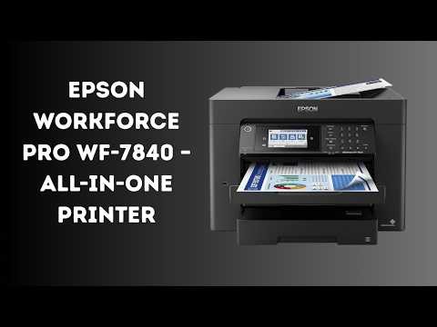 Print, Scan, Copy & Fax Fast – Epson WF-7840 Review