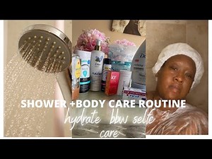 My Shower Routine #skincare Plus Size Feminine Hygiene #breast #bbw