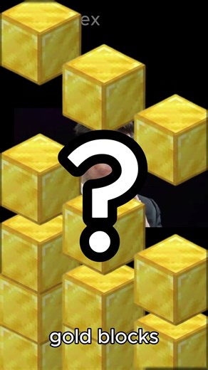 how much money is 1 block of gold? #minecraft #gaming#fyp #shorts #big2026 #smallyoutuber