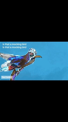 Wow! Is that a mockingbird ? 😂 #animated #memes #comics