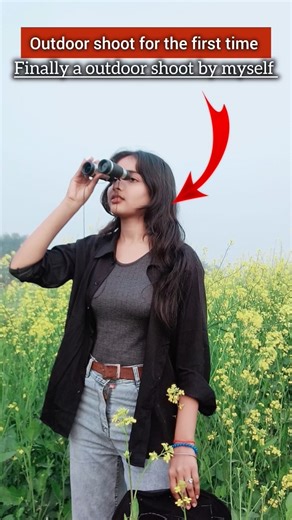 outdoor shoot for the first time 🔥📷 |let's try something new 💯#modelling #modelposes #newvideo