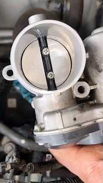 How to Open and Clean Electronic Throttle Body Easily😊