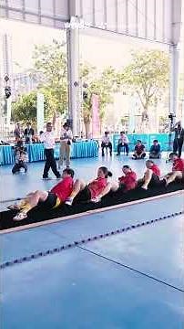 Đội tuyển kéo co nữ Việt Nam quật ngã đối thủ Thái Lan chỉ trong 1 phút