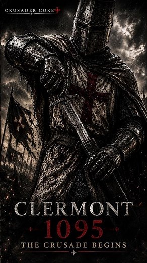 Clermont 1095 (Intro) | The Crusade Begins | Crusader Core #deusvult #gregorianchant #epicmusic