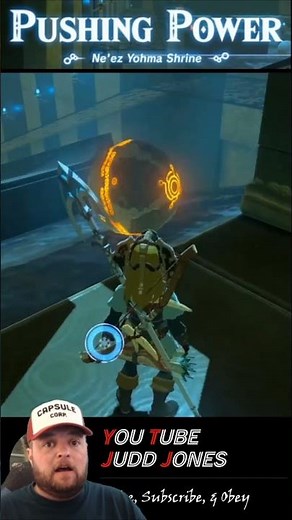 Ne'ez Yohma Shrine (Pushing Power) - Guide to Find ALL the Secrets in BOTW #botw #loz #zelda