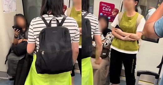 'What's your problem?' Commuters lock horns over priority seat in MRT train